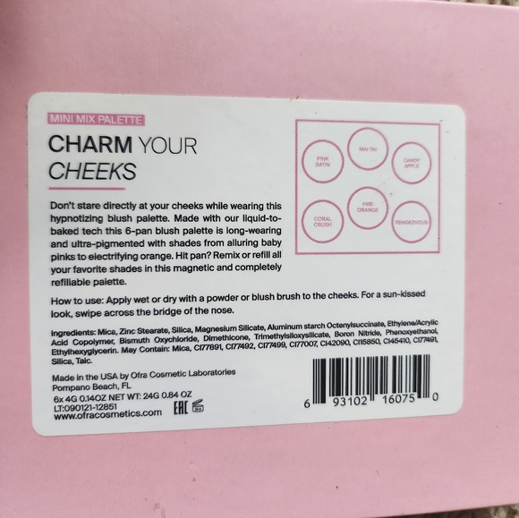 Mini mix palette OFRA NWOT - Picture 3 of 3